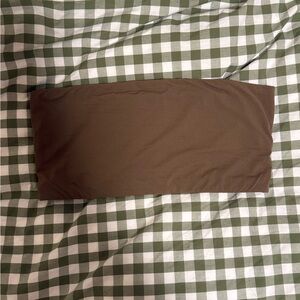 SKIMS Chocolate Brown Tube Top